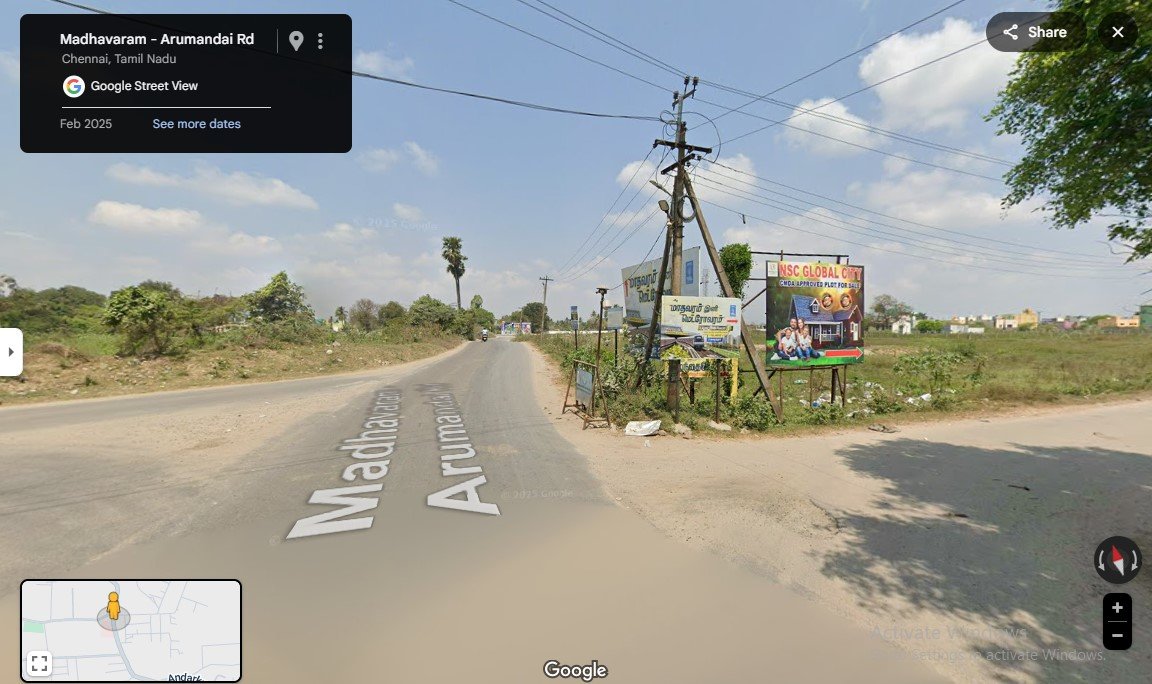 vilangadupakkam , lakshmi nagar